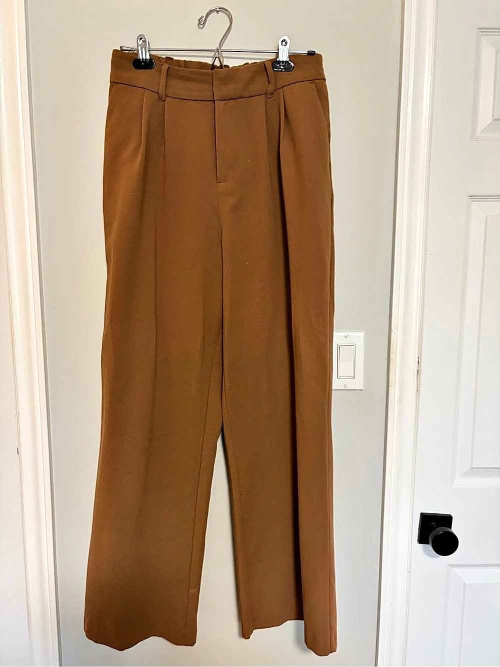 Dex Wide Leg Pants in Brown Like New